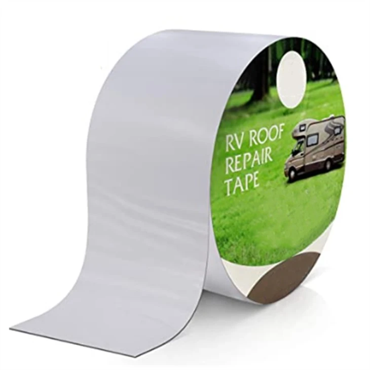 RV rubber tape for roof repair