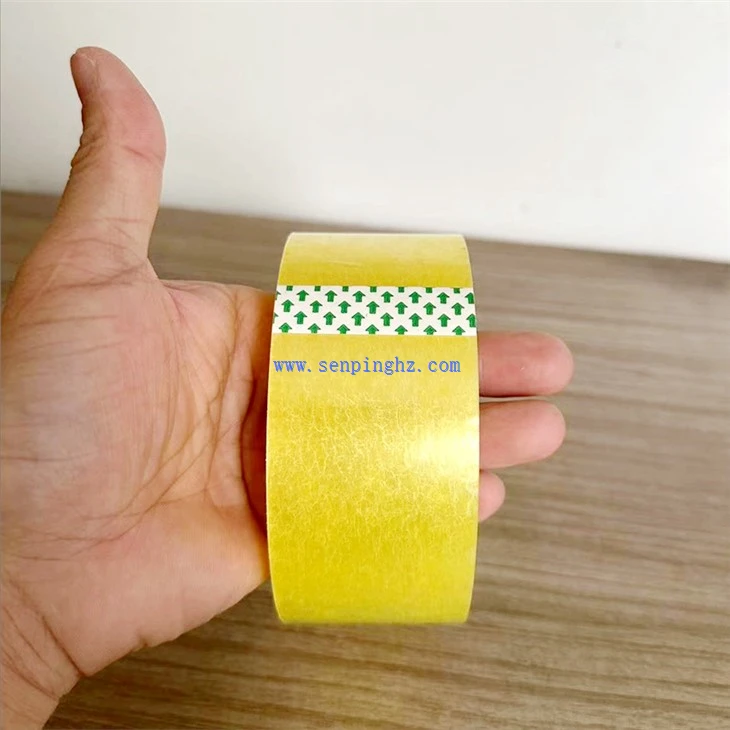 Transparent yellow Bopp Tape