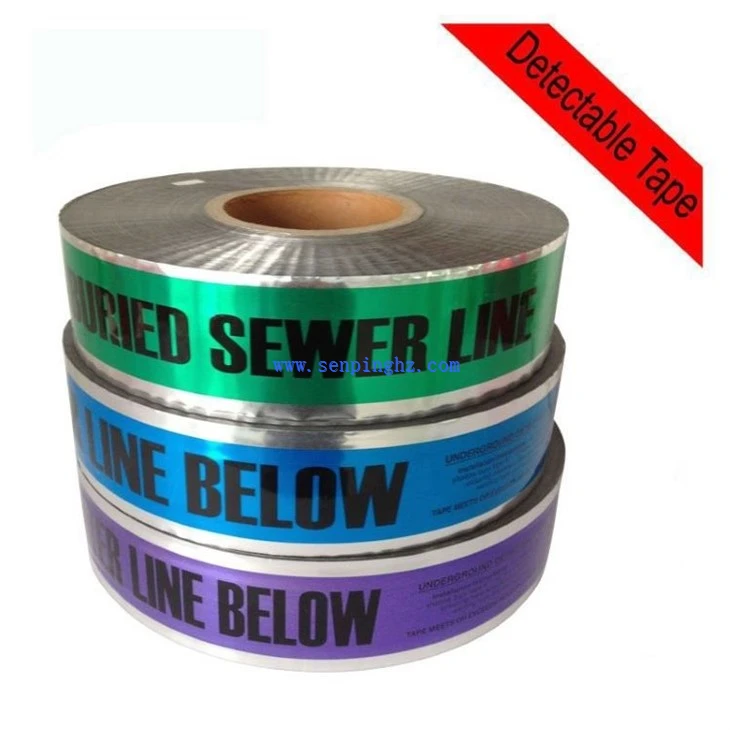 Detectable Warning tape for liquid pipeline